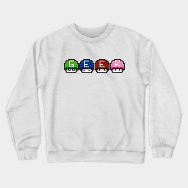 geek Crewneck Sweatshirt by DarkChoocoolat